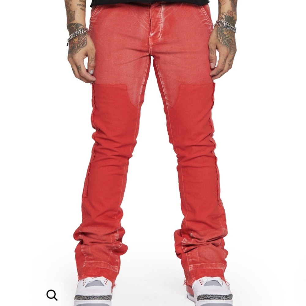 Valabasas Alpha stacked flare jeans